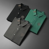 2026秋冬男士衬衫长袖衬衣加薄绒绣花大码钱塘6016-S111-P110，男装衬衫，钱塘6016