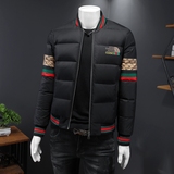 90%白鸭绒新款男士立领羽绒服钱塘6016-F9180P280，男装羽绒服，钱塘6016