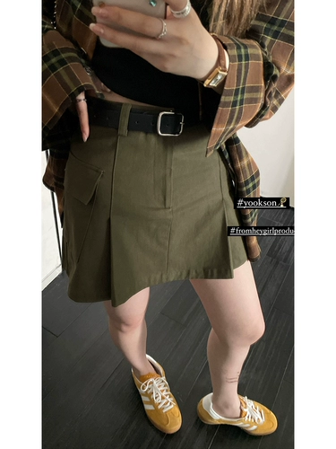 Ретро летняя юбка, в американском стиле, А-силуэт