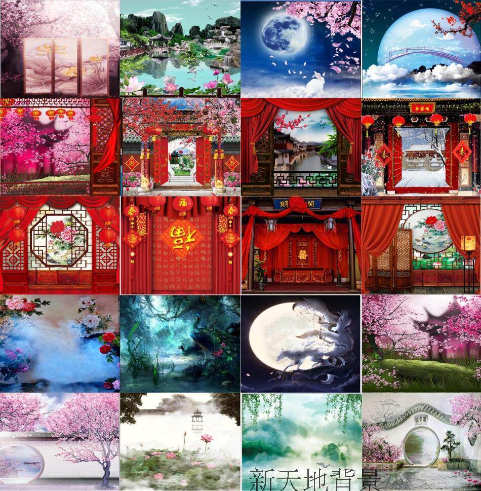 古装主播直播间背景布背景墙新年全家福背景才艺古装戏曲背景墙,3C数码配件,背景布类,淘宝优惠券,粉丝福利购,淘宝优惠卷