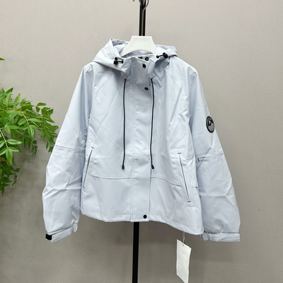商场同款2026春季新款女装户外休闲风连帽长袖百搭外套风衣7733X