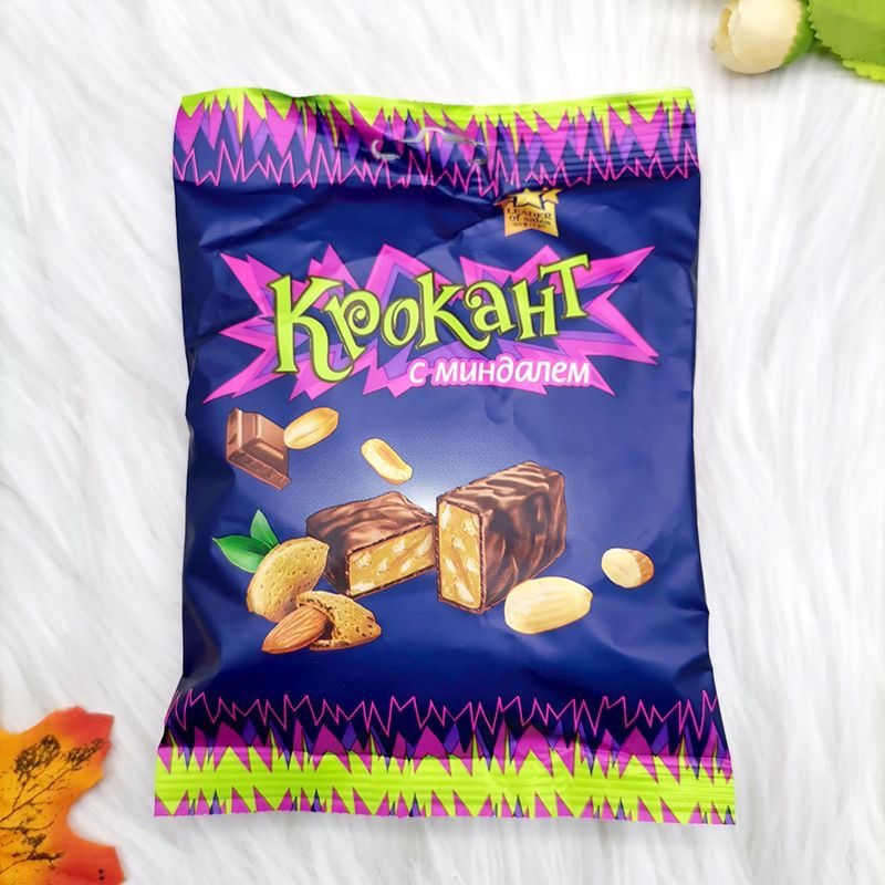 俄罗斯进口 KDV紫皮糖巧克力夹心糖