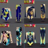 健身操健美操比赛服 儿童成人广播体操表演演出服装 啦啦队服