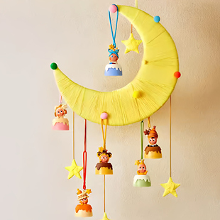 POPMART泡泡玛特星星人美味时刻系列小夜灯挂件盲盒周边礼物