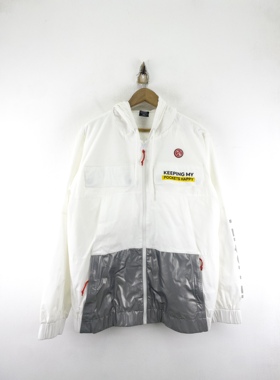 L码fly supply 赛车系列男款风衣外套夹克