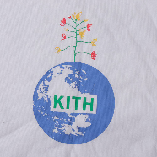 kith环保主题白色短袖T恤