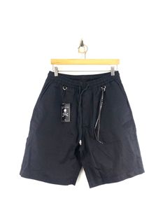 骷髅头 短裤 男款 刺绣logo标志松紧腰围夏季 经典 街头暗黑