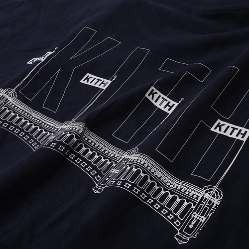 kith联名大联盟经典标志短袖T恤