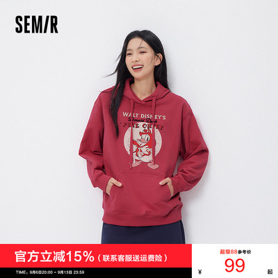 森马迪士尼合作系列重磅卫衣女