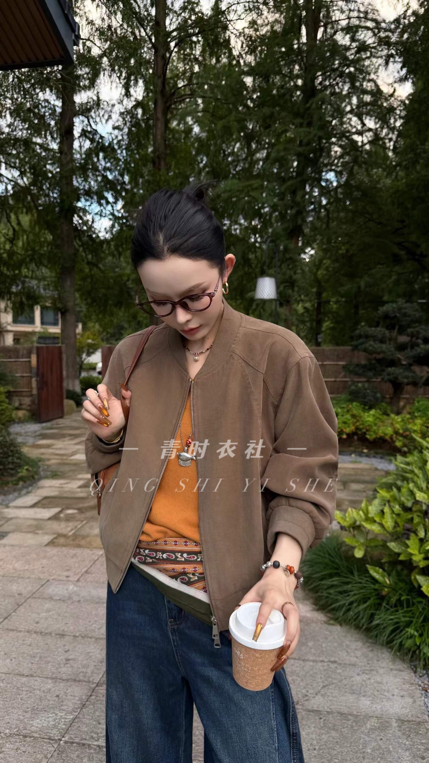 KK韩版棒球服外套女秋季显瘦百搭