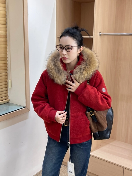 韩版气质百搭可拆卸毛领连帽羽绒服女冬季新款加厚保暖外套潮5850