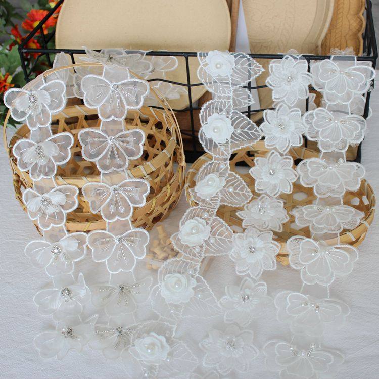 重工多层网纱刺绣钉珠蕾丝手工钉珠花边蕾丝面料婚纱头纱服饰辅料,居家布艺,花边,淘宝优惠券,粉丝福利购,淘宝优惠卷