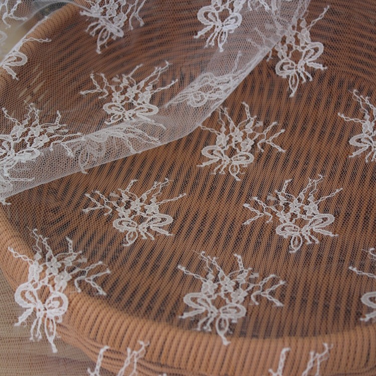 宽1.5米 1米价 网纱无弹蝴蝶结剪线小骨线面料 婚纱礼服家居辅料