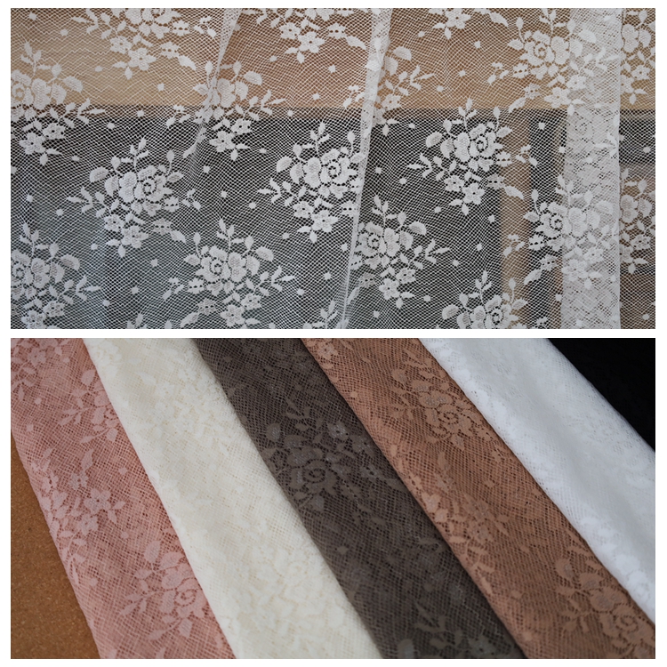 弹力蕾丝面料服装缝纫材料