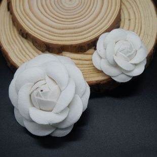 饰包包帽子毛衣胸针材料 小花朵山茶花饰品装 DIY材料拍摄摆件辅料