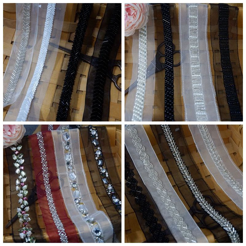 diy服装婚纱饰品手工钉珠