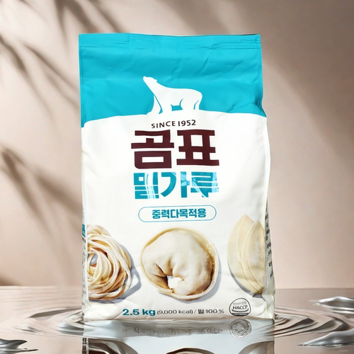 小麦面粉熊标中筋水饺混沌