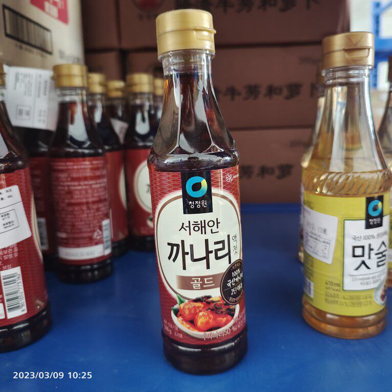 进口鳀鱼鱼露500g韩国鱼酱油调味品萝卜辣白菜韩国泡菜调料鱼露