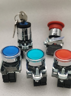 XB4型带灯自复按钮XB4-BW3365 XB4-BW33M1C BW34G5 ZBV-6 ZBE-101