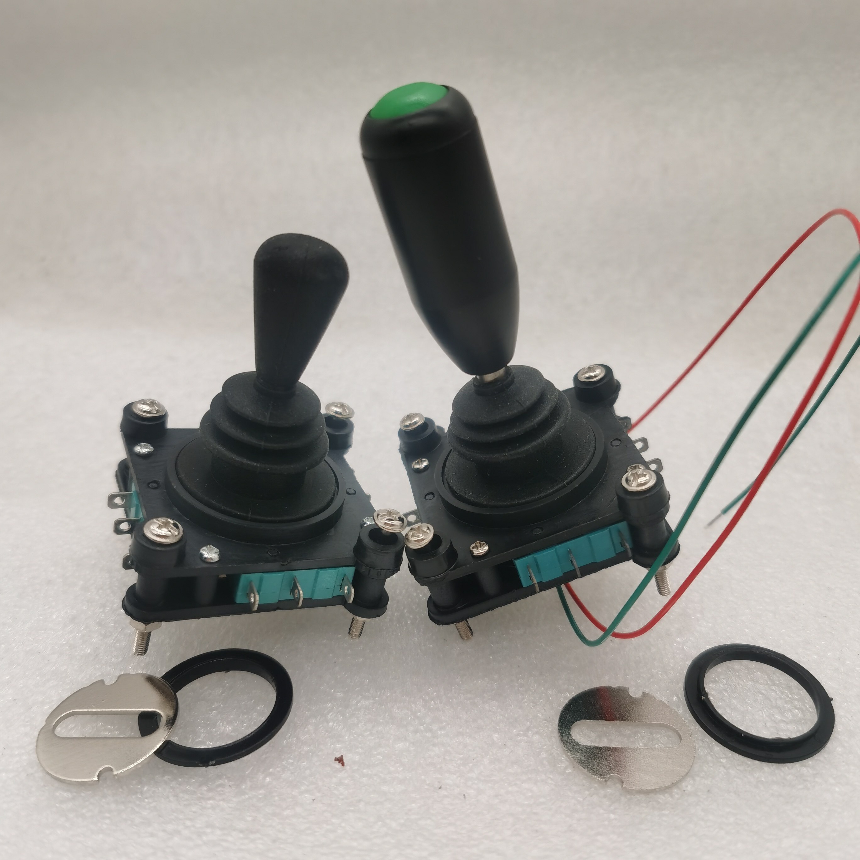 红开电器HKF-SCV4-YQ-05R2G十字摇杆开关360自复把手带按钮04R2G