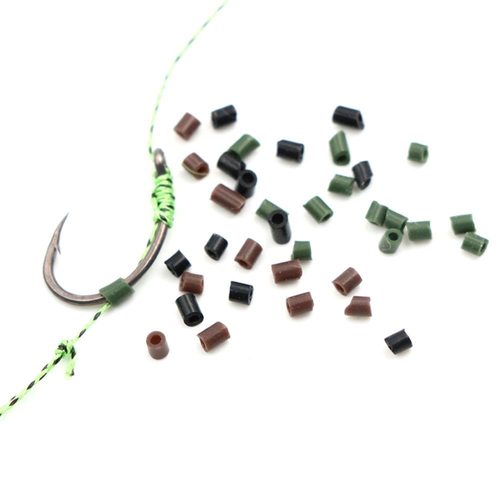 欧式线辫钓组罗尼硅胶管欧鲤钩套管大力马套管反底钓配件鲤鱼钓鱼