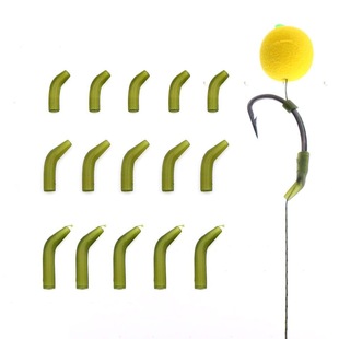 欧鲤反底钓鱼钩护套偏转件小弯管橡胶材质防缠绕胶管罗尼钓组配件