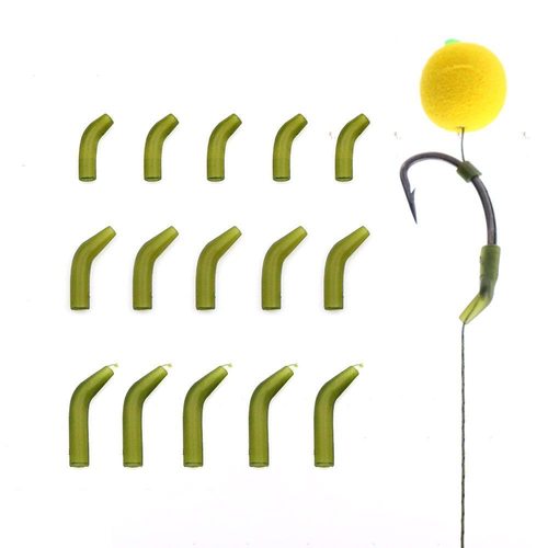 欧鲤反底钓鱼钩护套偏转件小弯管橡胶材质防缠绕胶管罗尼钓组配件