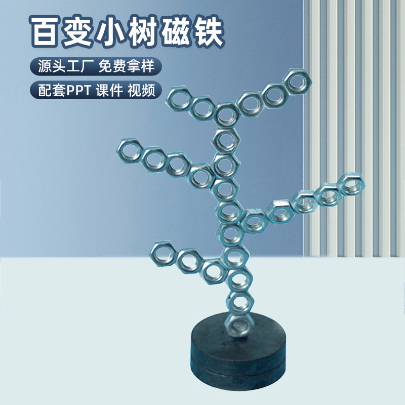 百变小树磁铁儿童科学实验