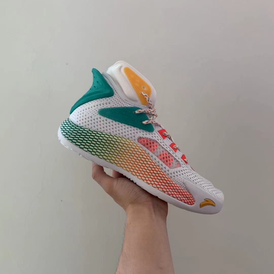 安踏kt5夏季高帮缓震透气篮球鞋