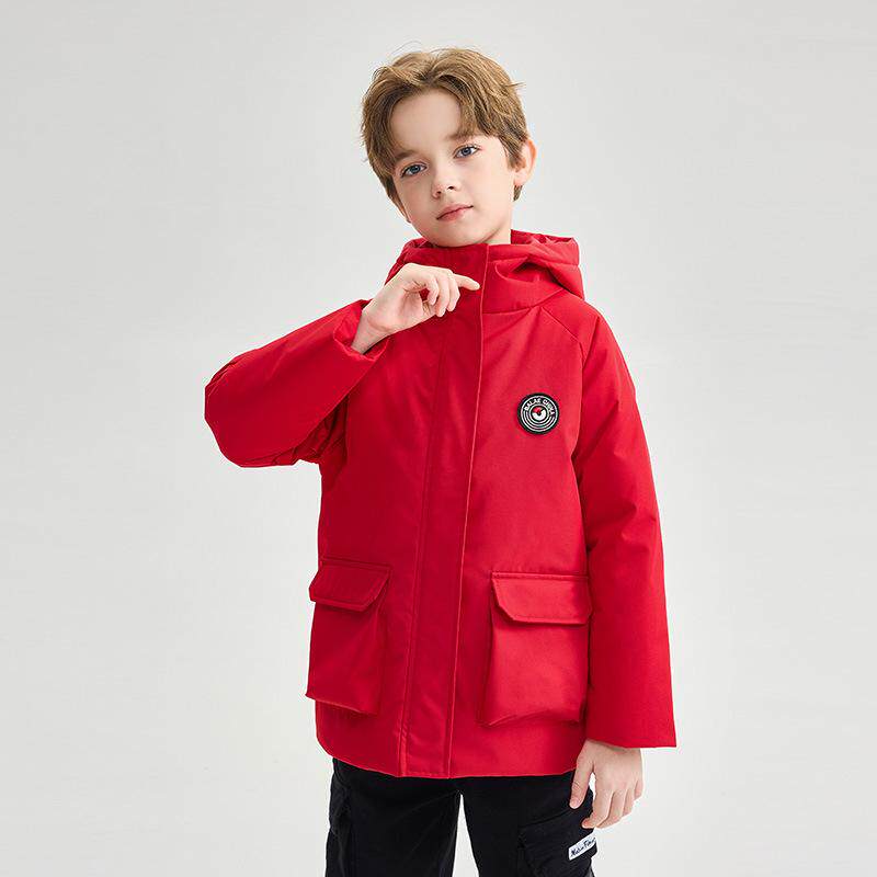 男童羽绒服加厚户外滑雪服