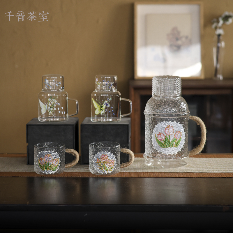 花茶冷水壶玻璃装冷水壶耐高温