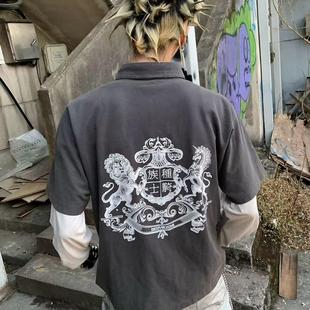 短袖 春夏新款 Polo衫 宽松休闲上衣 T恤男女同款 AGD RecoverZone