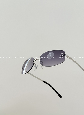 DENTUATUA 港风女主的入场券！26ss金属小框猫眼太阳眼镜墨镜男女