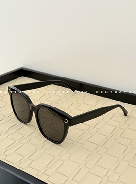 DENTUATUA 都市潮流通行证！26ss 字母猫眼遮阳太阳眼镜墨镜 男女