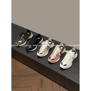 拼色厚底休闲运动老爹鞋 25ss 女 夏日出街秘籍 DENTUATUA