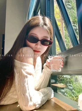 DENTUATUA 时间旅行者的视觉装置！25ss 金属猫眼眼镜 太阳墨镜