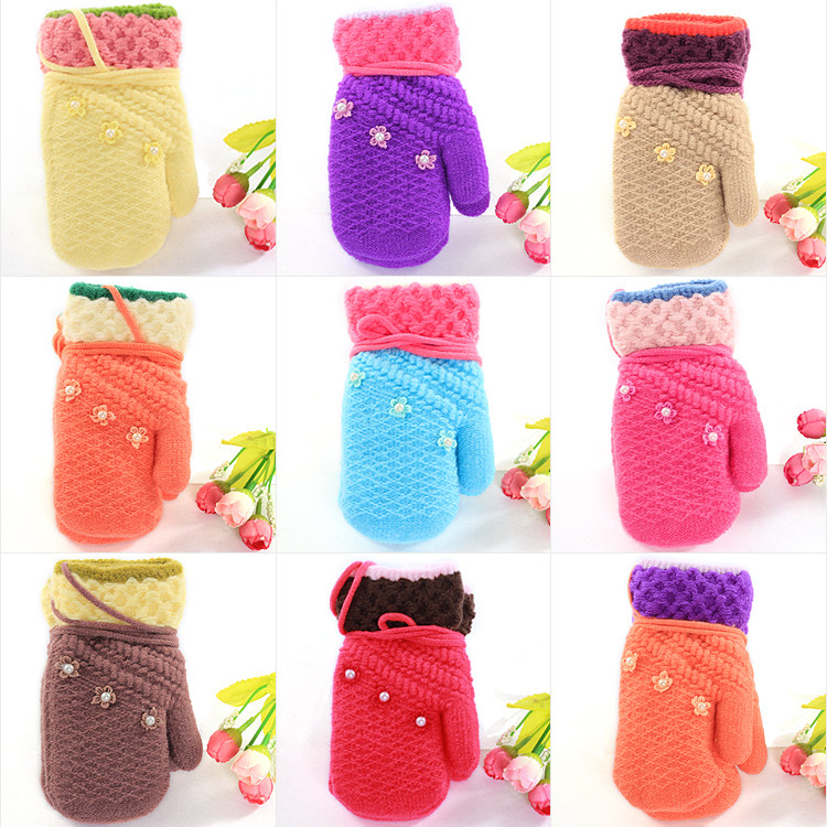 Gants pour enfants en acrylique - Ref 2149552 Image 1