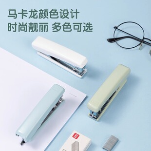 得力10号订书机基础型订书器迷你小型订书机配0010书钉小号订书机