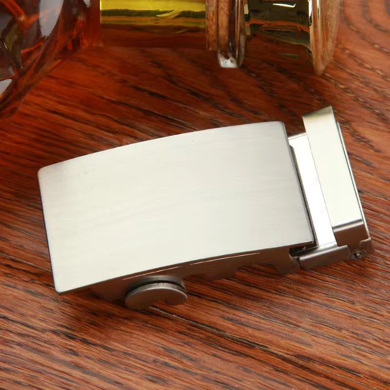 不锈钢皮带扣头自动扣头男士腰带头防过敏高档全钢裤带扣子单卖