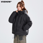 2025加绒加厚保暖防寒棉袄工装 冬季 棉衣外套 棉服男士 VIISHOW美式
