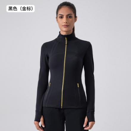 DAW182大牌平替DF立领拉链开衫瑜伽外套显瘦户外跑步运动健身夹克