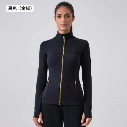 DAW182大牌平替DF立领拉链开衫瑜伽外套显瘦户外跑步运动健身夹克