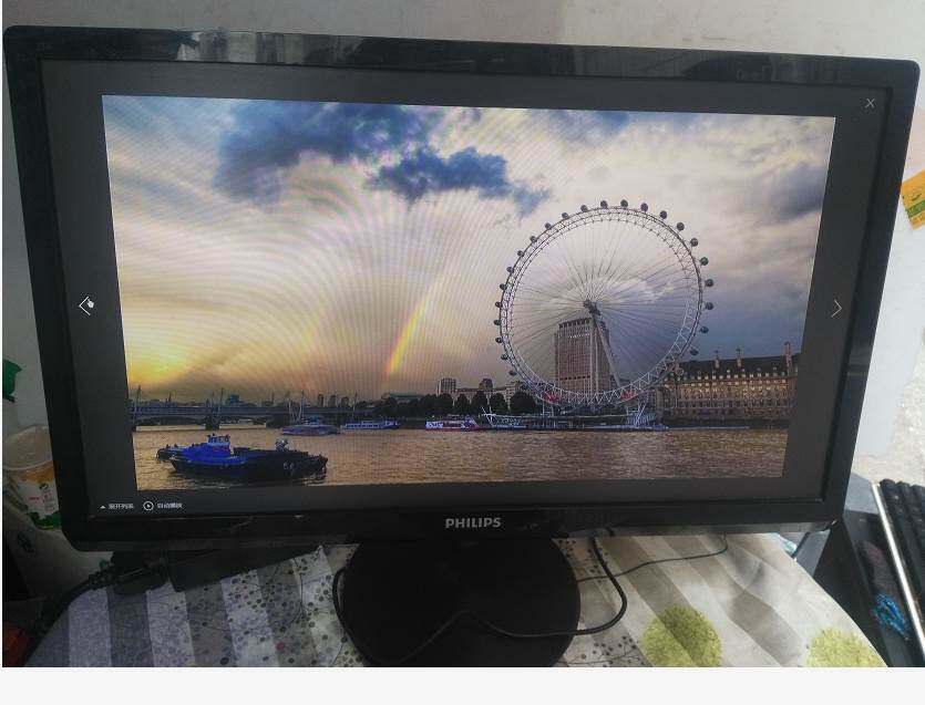 227e4l飞利浦243v5q 21.5 22寸监控22pff2650 aoc显示器226v6qsb6