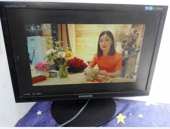 e1920三星电脑分屏e1920nw 18.5 19寸20寸监控线切割雕刻机显示器