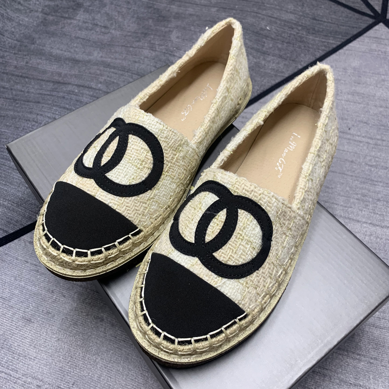 渔夫鞋女厚底乐福鞋平底单鞋女