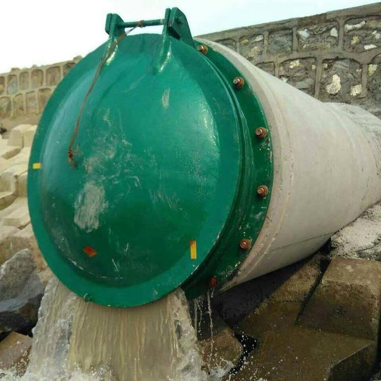 市政球墨铸铁方圆形钢制复合材料防倒灌排水不锈钢碳钢玻璃钢拍门