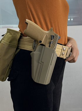 P320黑骑DK05/06腰带快拔套战术腰封IPSC竞技下场M18 G17/34 2011