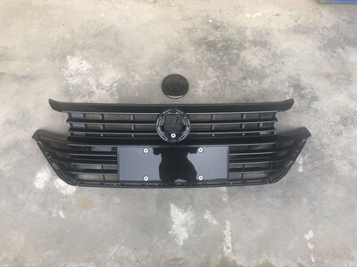 大众新款cc改装全亮前脸中网