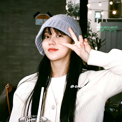 okie skym 韩剧无用的谎言金所炫同款帽子 针织渔夫帽 灰色毛线帽