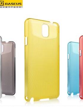 倍思 三星Note3薄羽保护壳 n9005 手机壳9000保护壳 套 N9002后壳
